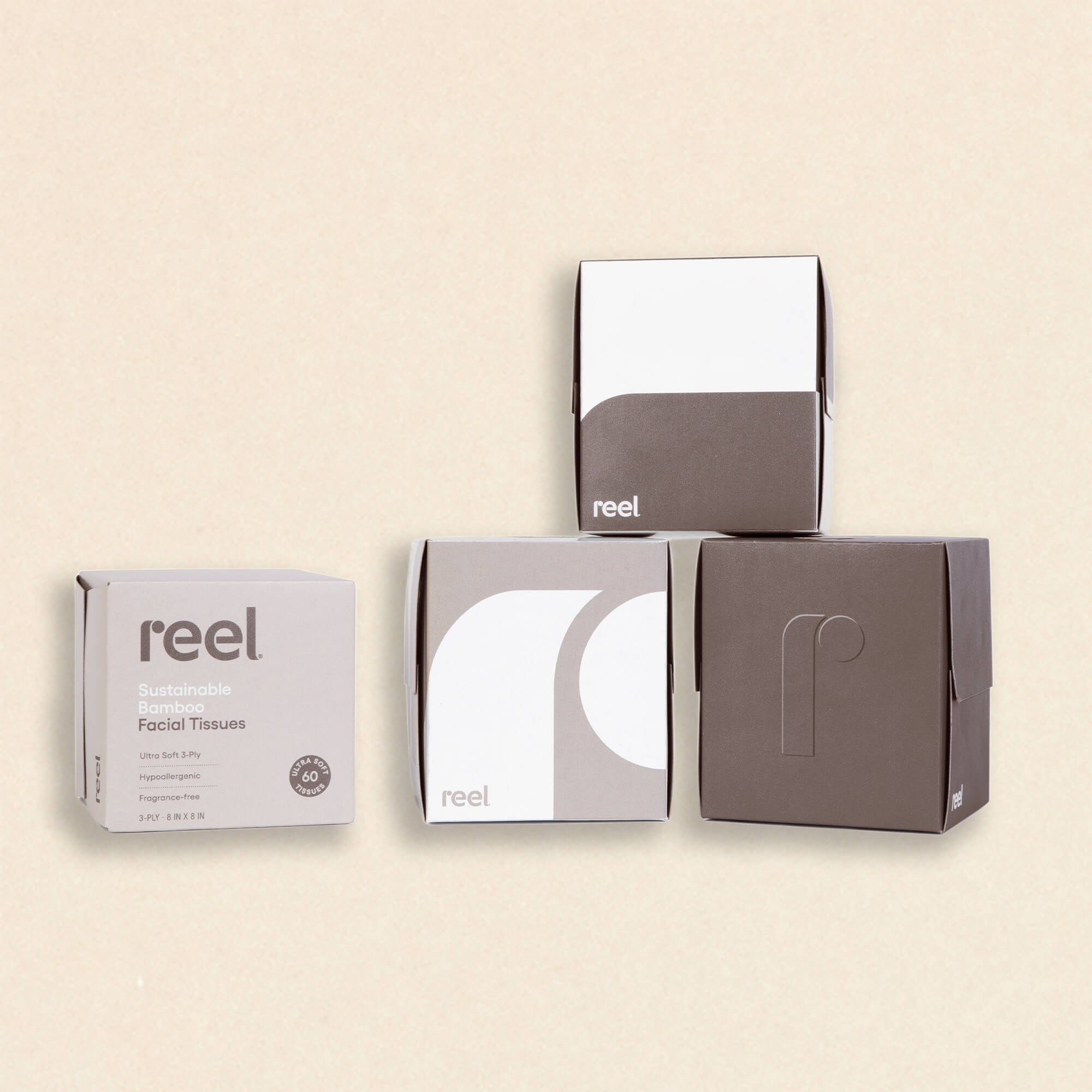 Reel Bamboo Facial Tissues