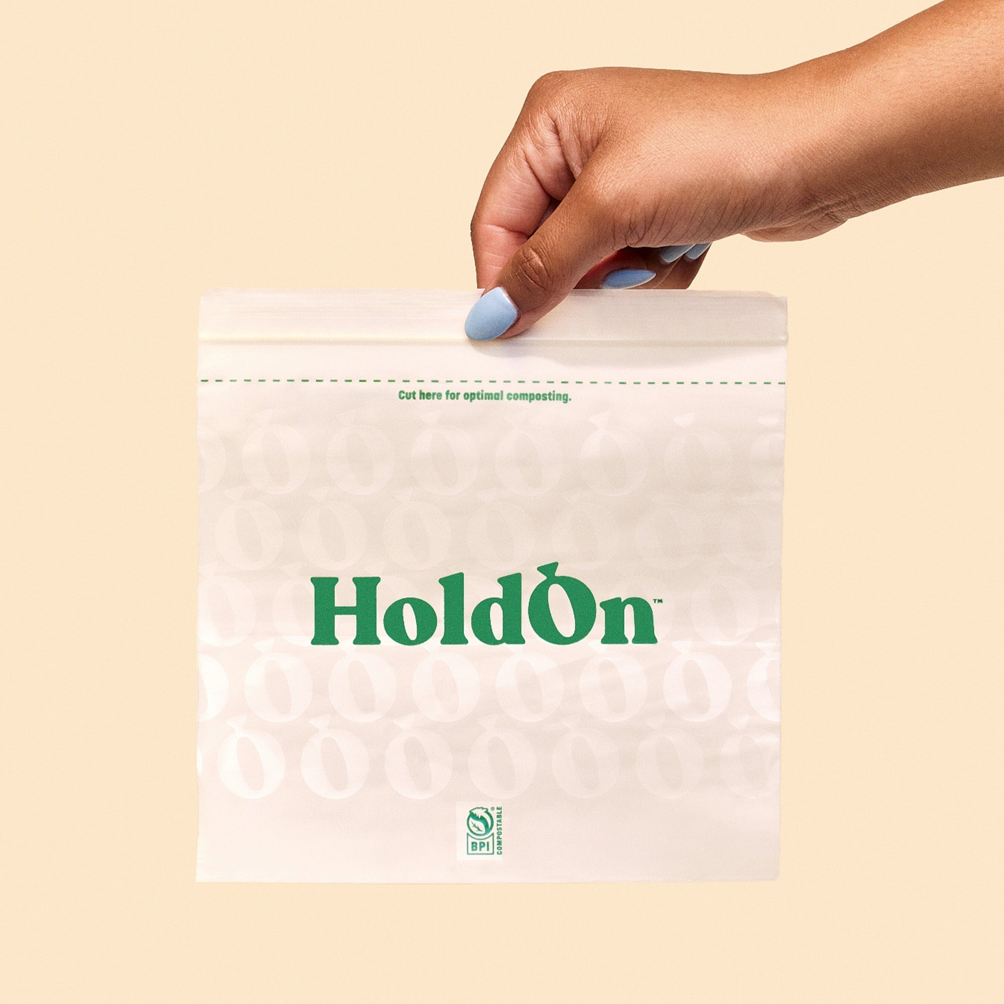 HoldOn Compostable Zipseal Sandwich Bags - Purchase